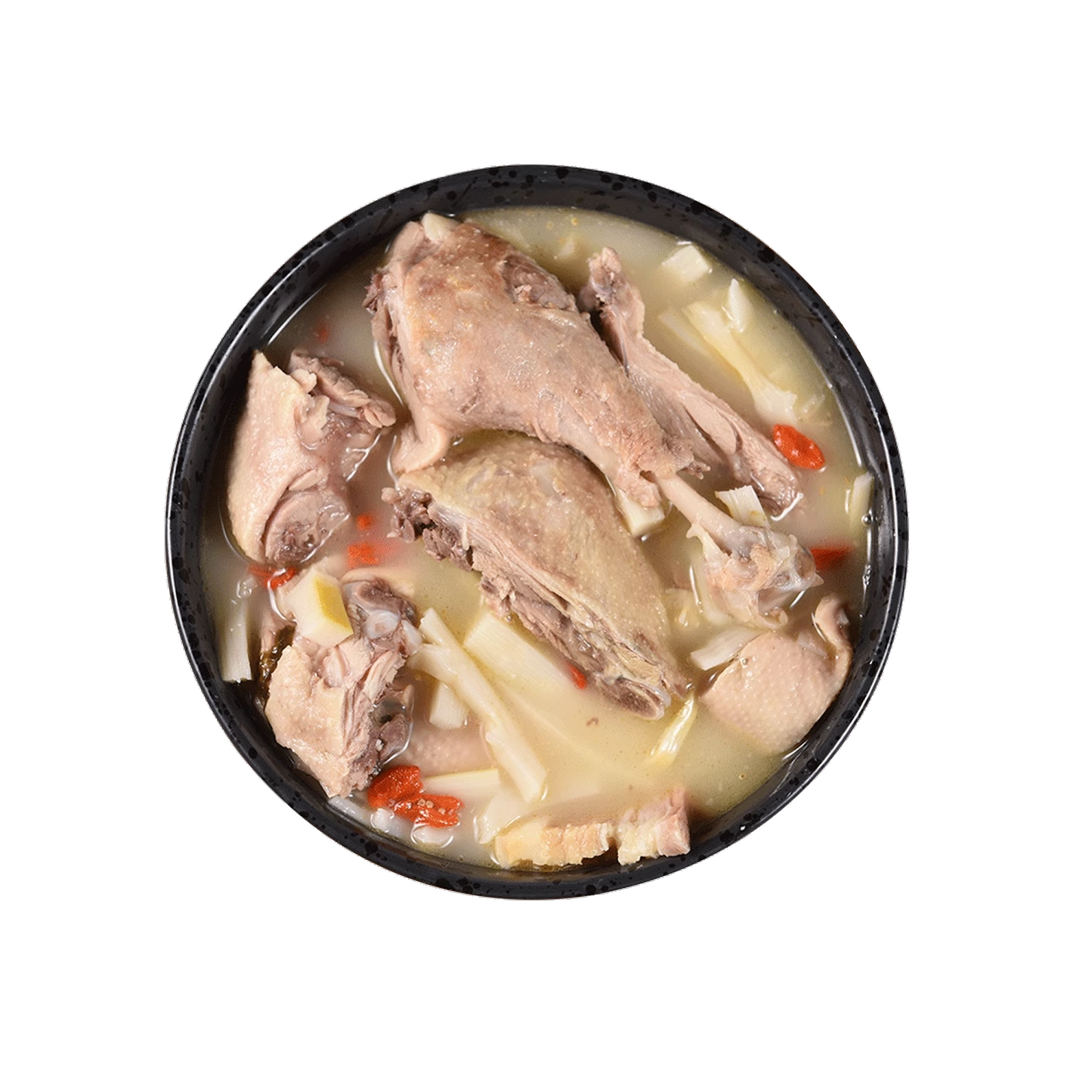 鴨腿湯飯