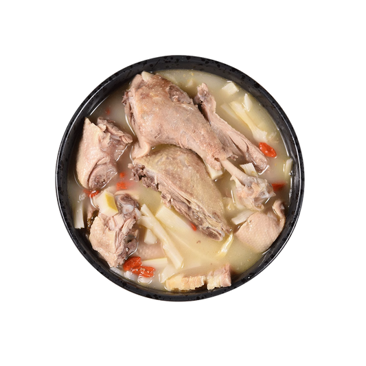 鴨腿湯飯