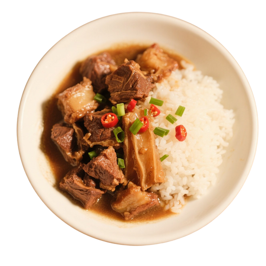 牛腩牛筋飯