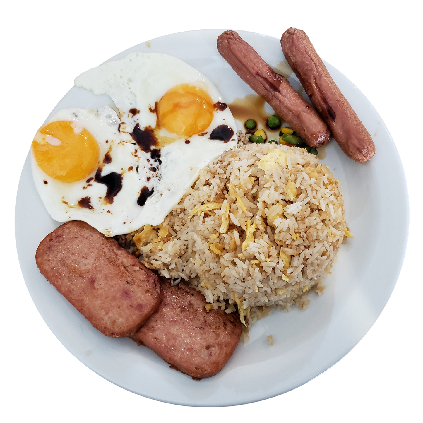 腸仔火腿飯