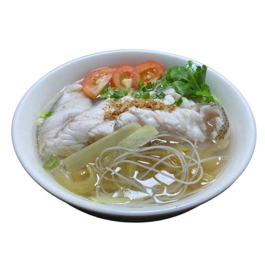 自製魚片粉麵