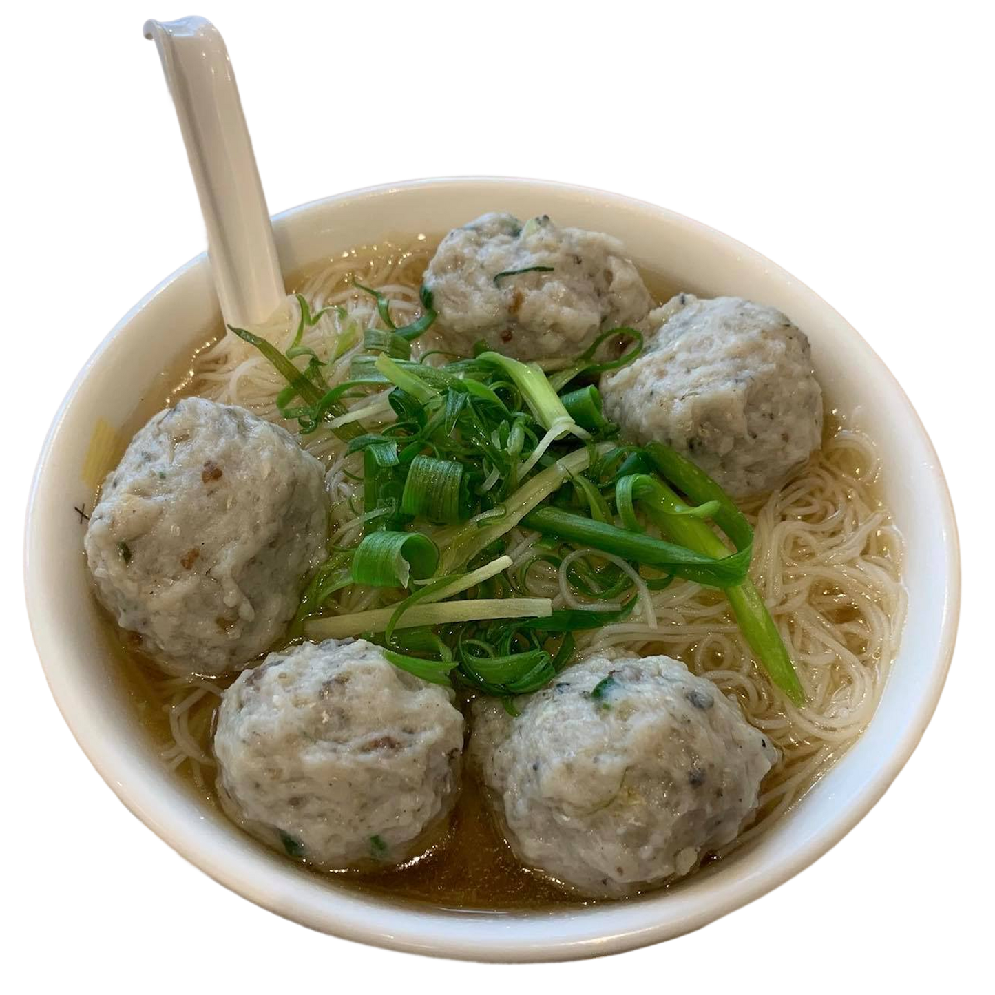 鮮打鯪魚球粉麵