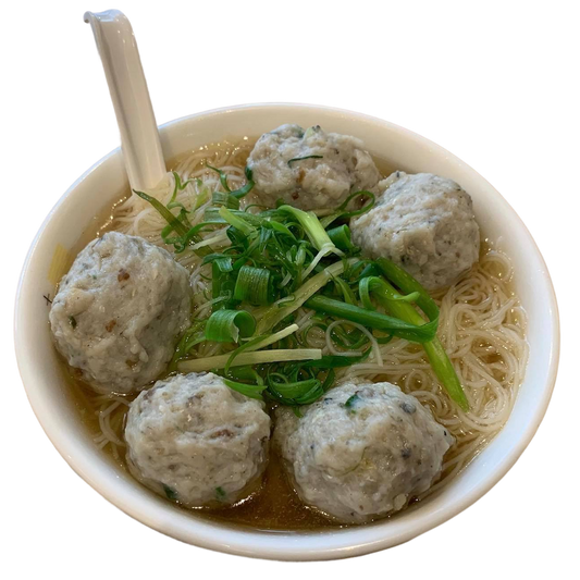 鮮打鯪魚球粉麵