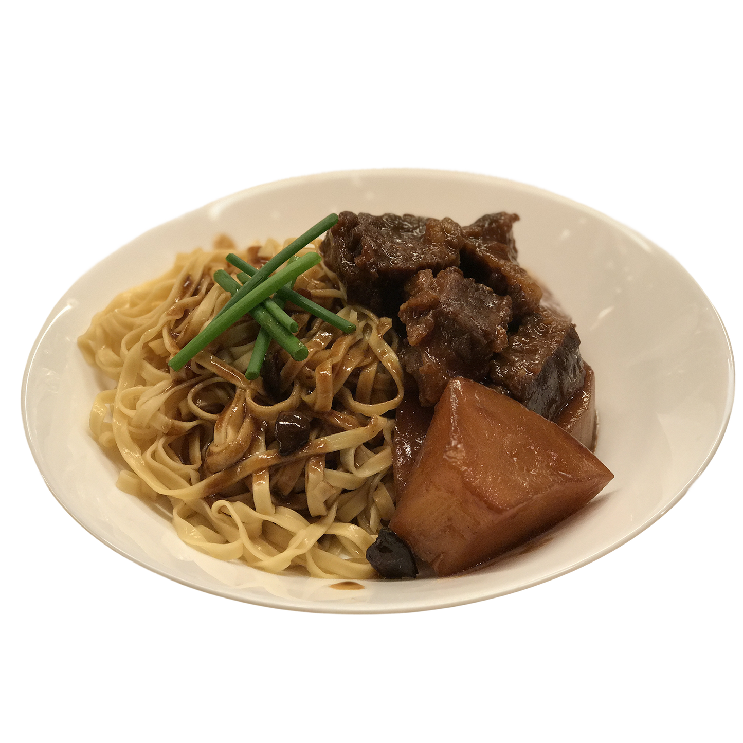 原汁牛腩撈麵