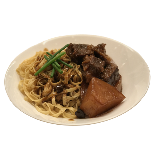 原汁牛腩撈麵