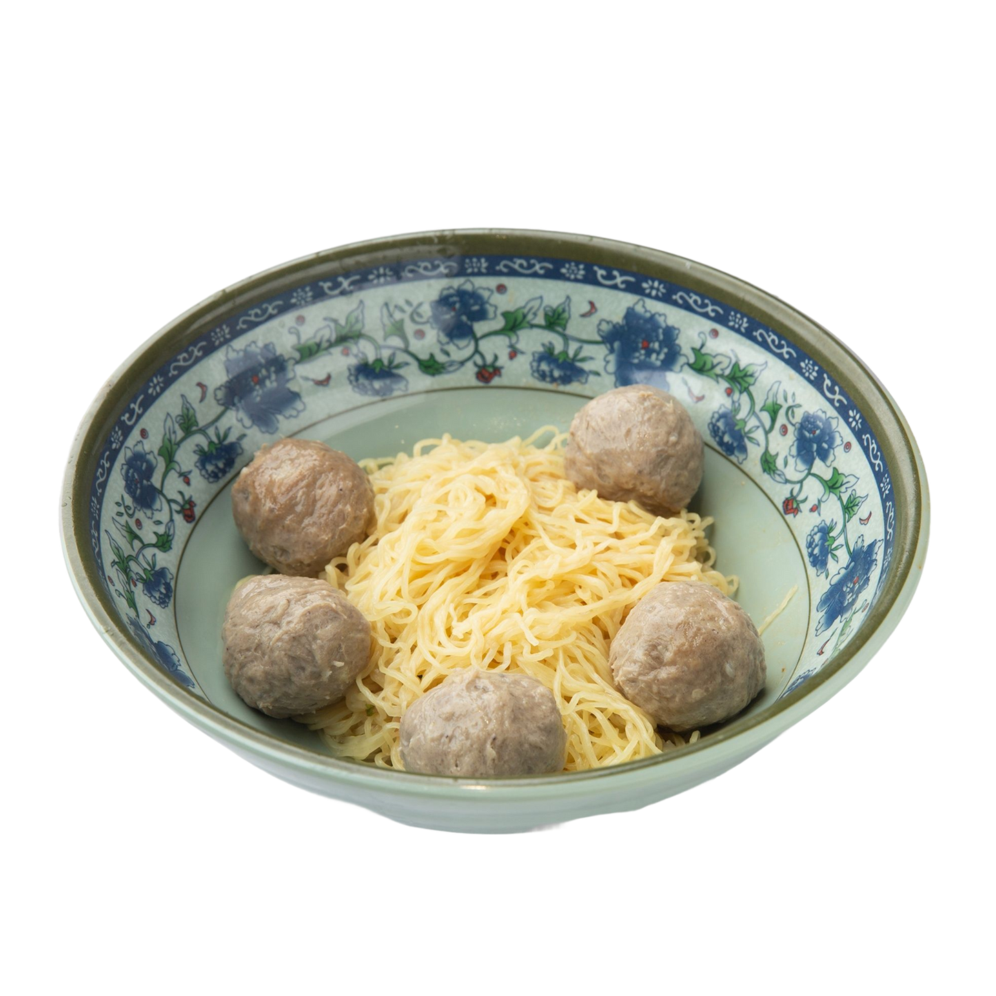 手打牛丸撈麵