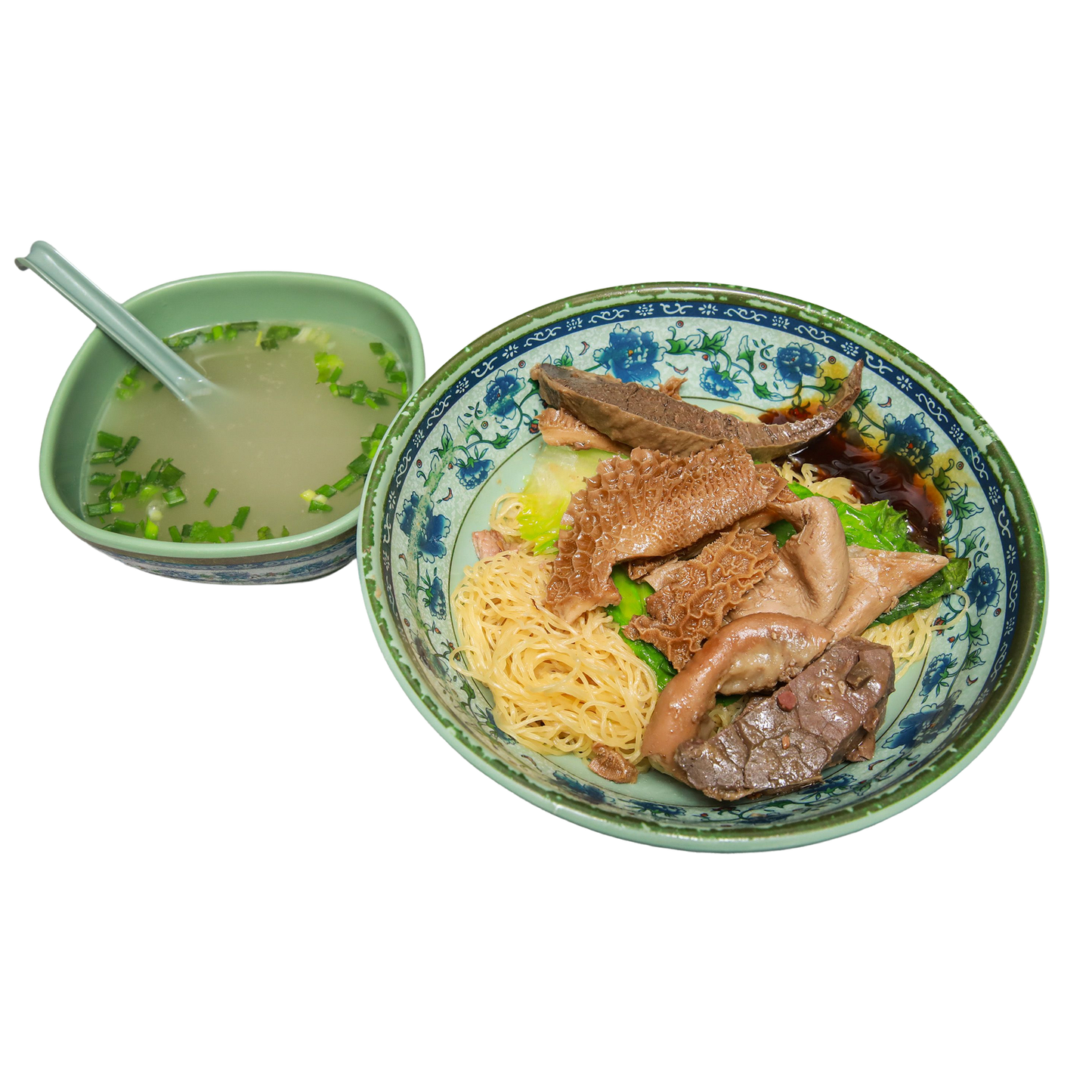 五香牛腸撈麵