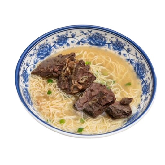 五香牛肺撈麵