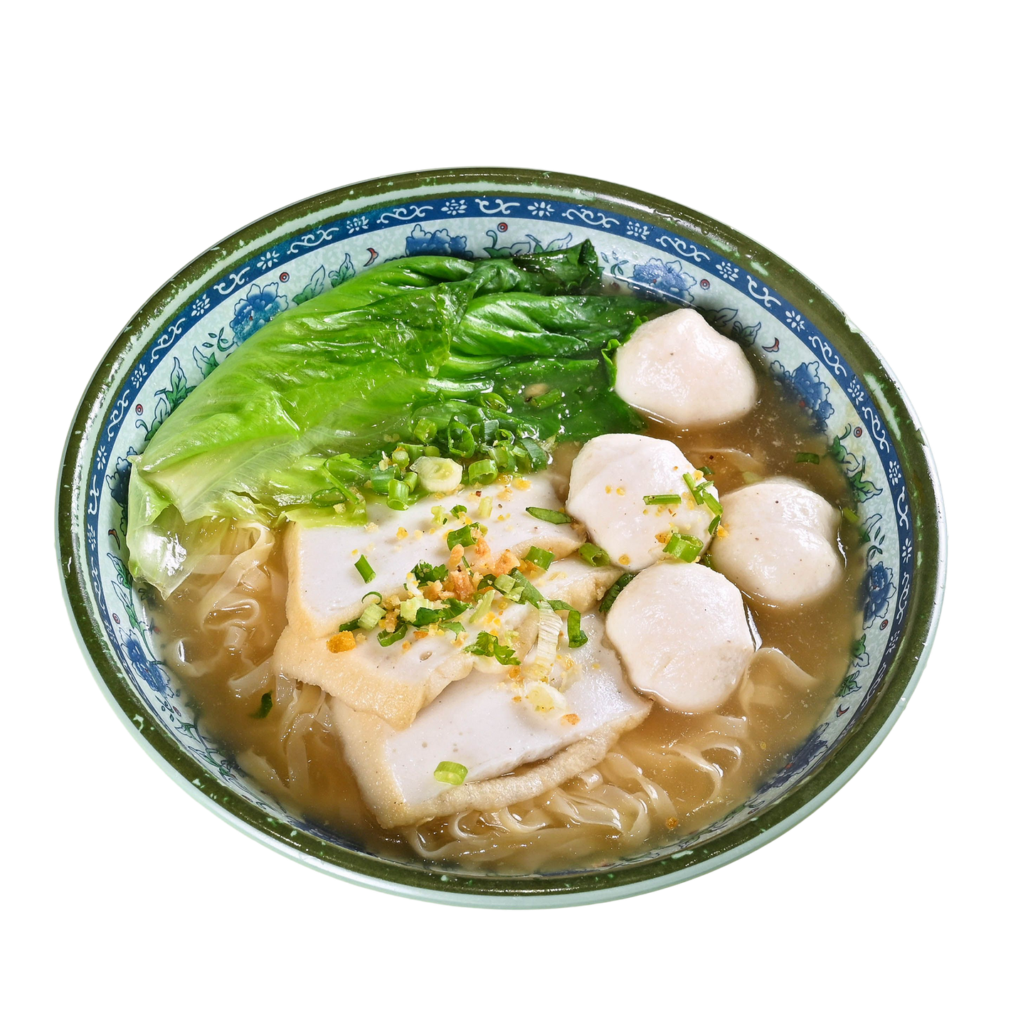 丸類雙拼撈麵