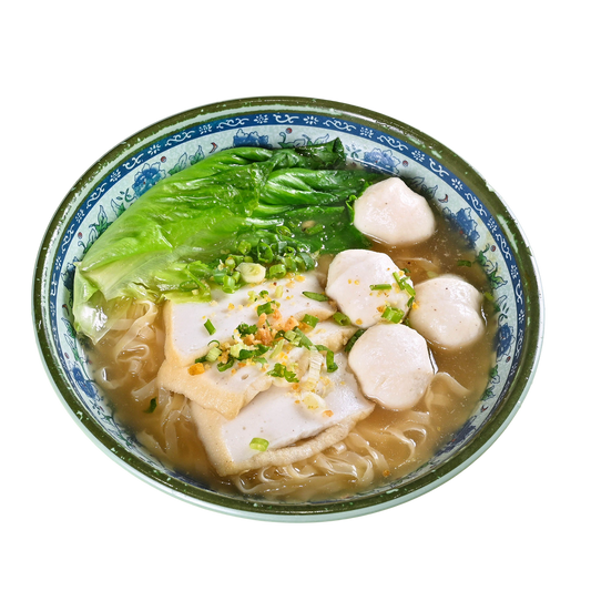 丸類雙拼撈麵