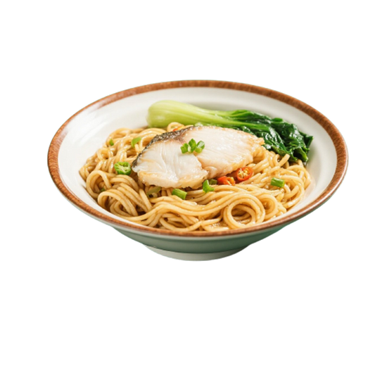 自製魚片撈麵